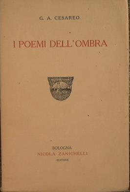 I poemi dell'ombra - Giovanni A. Cesareo - copertina