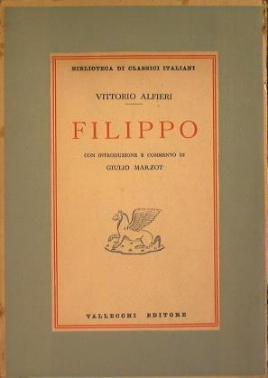 Filippo - Vittorio Alfieri - copertina