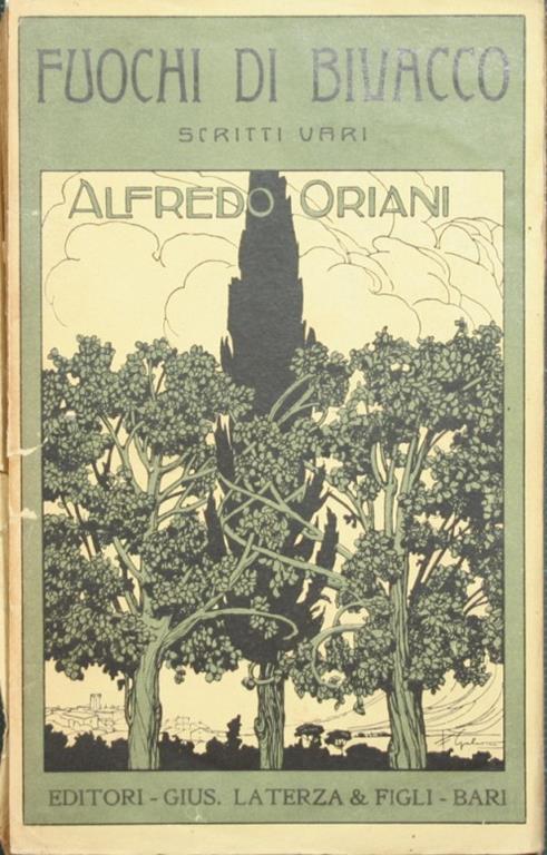 Fuochi di bivacco. Scritti vari - Alfredo Oriani - copertina