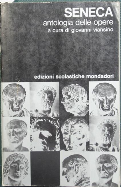 Antologia delle opere - L. Anneo Seneca - copertina