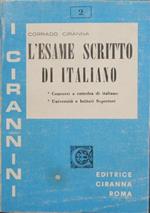 L' esame scritto di italiano