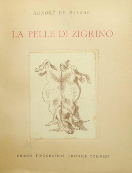 La pelle di zigrino - Honoré de Balzac - copertina