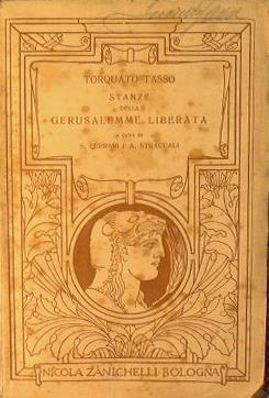 Stanze della Gerusalemme liberata - Torquato Tasso - copertina