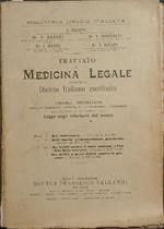 Trattato di medicina legale conforme al Diritto italiano costituito