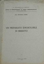 Un preparato idrosolubile di bismuto