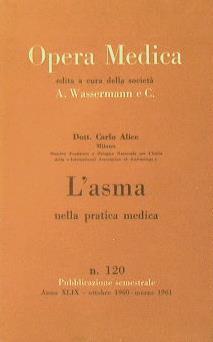 L' asma nella pratica medica - Carlo Alice - copertina