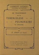 Le Traitement de La Tuberculose Pulmonaire en Clientéle