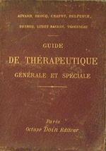 Guide de Thérapeutique générale et speciale