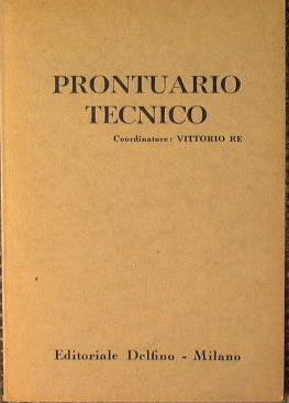 Prontuario Tecnico - Vittorio Re - copertina