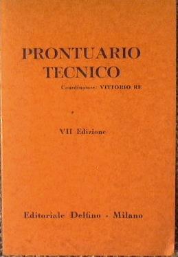 Prontuario Tecnico - Vittorio Re - copertina