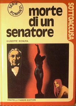 Morte di un senatore - Giuseppe Bonura - copertina