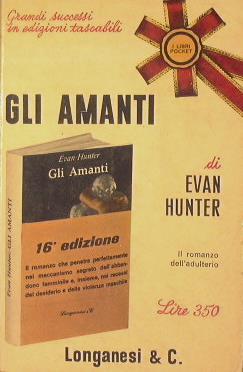 Gli Amanti - Evan Hunter - copertina