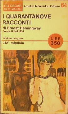 I quarantanove racconti - Ernest Hemingway - copertina