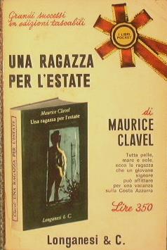 Una ragazza per l'estate - Maurice Clavel - copertina