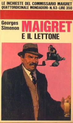 Maigret e il lettone - Georges Simenon - copertina