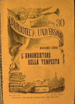 L' annunziatore della tempesta - Maksim Gorkij - copertina