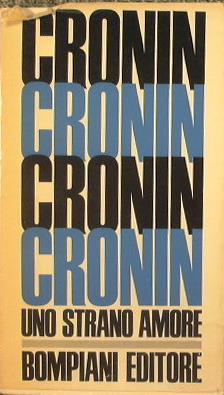 Uno strano amore - A. Joseph Cronin - copertina