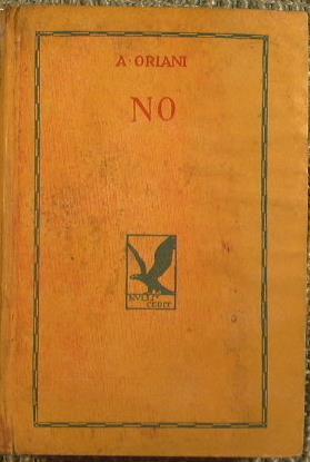 No - Alfredo Oriani - copertina