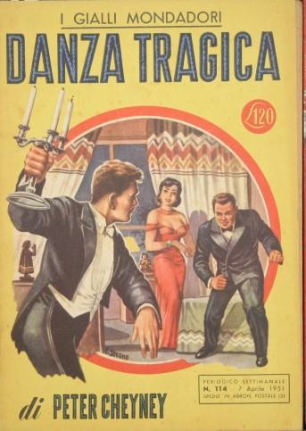 Danza tragica - Peter Cheyney - copertina