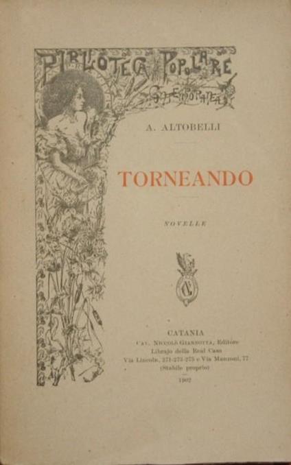 Torneando. Novelle - Abdon Altobelli - copertina