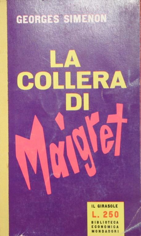 La collera di Maigret - Georges Simenon - copertina