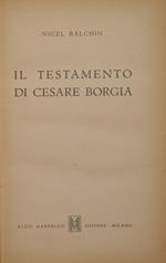 Il testamento di Cesare Borgia