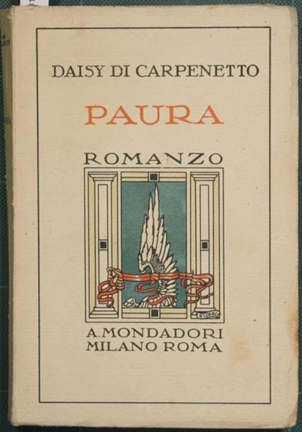 Paura. Romanzo - Daisy Di Carpenetto - copertina