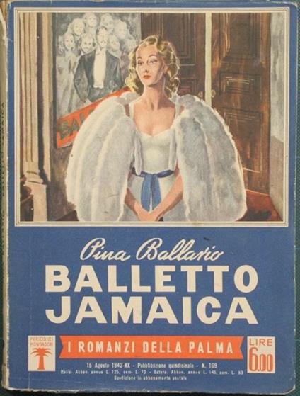 Balletto Jamaica. Romanzo - Pina Ballario - copertina