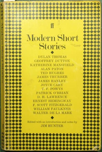 Modern short stories - copertina