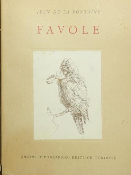 Favole - Jean de La Fontaine - copertina