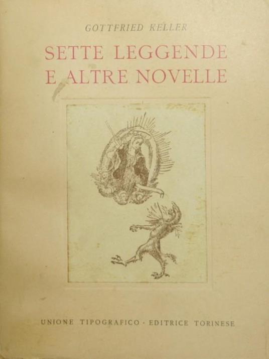 Sette leggende e altre novelle - Gottfried Keller - copertina