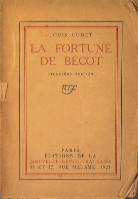 La fortune de Bécot - Louis Codet - copertina