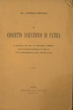 Il concetto scientifico di Patria. A proposito del libro di Eduardo Cimbali - Tra l'antipatriottismo di Hervé ed il patriottismo degli antiherveisti