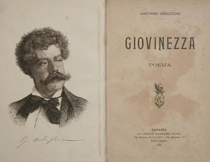 Giovinezza. Poema - Gaetano Ardizzoni - copertina