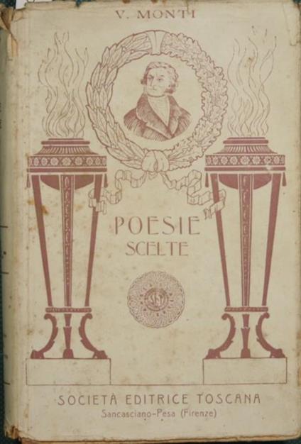 Poesie scelte - Vincenzo Monti - copertina