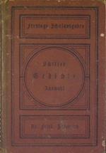 Gedichte. Fur den Schulgebrauch herausgegeben von Prof. Friedrich Bachmann