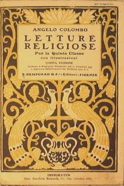 Letture religiose - Angelo Colombo - copertina