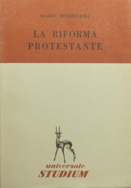La Riforma protestante - Mario Bendiscioli - copertina