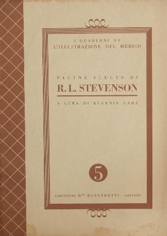 Pagine scelte di R. L. Stevenson - copertina