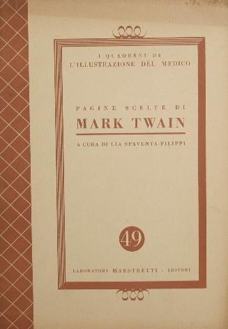 Pagine scelte di Mark Twain - copertina