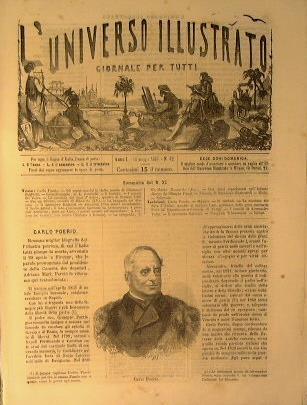 L' Universo illustrato. Giornale per tutti - copertina