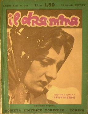 Il dramma - 1937 - Numeri 251, 272 - copertina