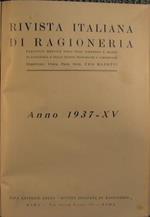 Rivista italiana di ragioneria. Periodico mensile degli studi scientifici e pratici di ragioneria e delle scienze economiche e commerciali