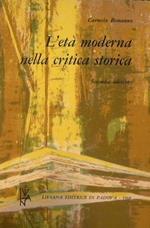 L' età moderna nella critica storica