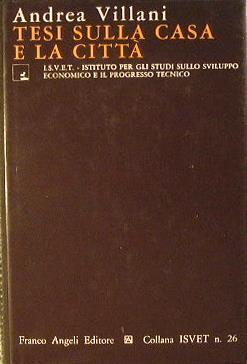 Tesi sulla casa e la città - Andrea Villani - copertina