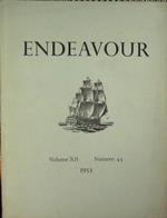 Endeavour. Versione Italiana 1953. Rivista trimestrale pubblicata per segnalare il progresso delle scienze nel servizio dell'umanità
