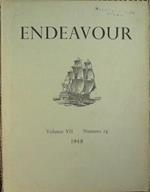 Endeavour - Versione Italiana 1948. Rivista trimestrale pubblicata per segnalare il progresso delle scienze nel servizio dell'umanità