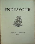 Endeavour - Versione Italiana 1952. Rivista trimestrale pubblicata per segnalare il progresso delle scienze nel servizio dell'umanità