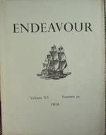 Endeavour - Versione Italiana 1956. Rivista trimestrale pubblicata per segnalare il progresso delle scienze nel servizio dell'umanità
