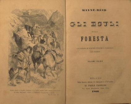 Gli esuli nella foresta. Cognizioni di scienze fisiche e naturali - Thomas M. Reid - copertina
